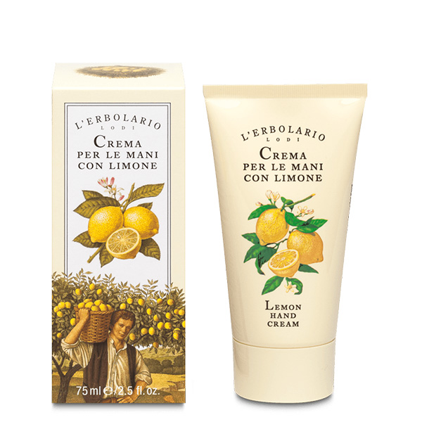 L'Erbolario Crema Per Le Mani Con Limone 75 ml - Dolomiti e Natura