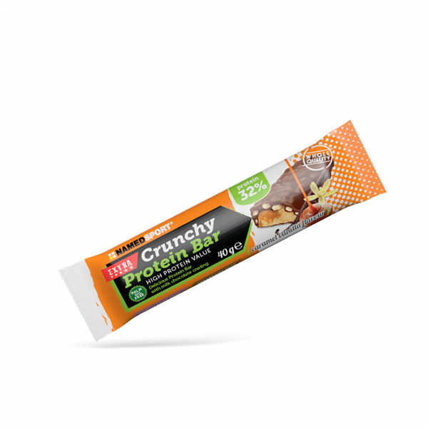 Named Sport Crunchy Protein Bar Caramel Vanilla 40 g - Dolomiti e Natura