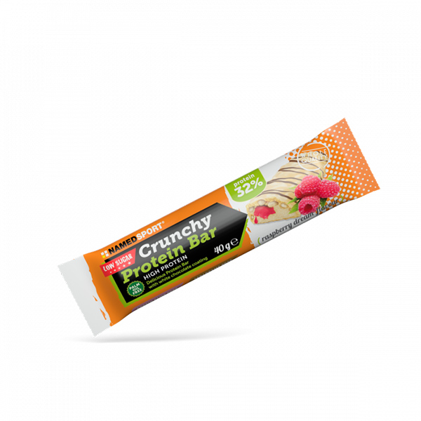 Named Sport Crunchy Protein Bar Low Sugar Raspberry Dream 40 g - Dolomiti e Natura