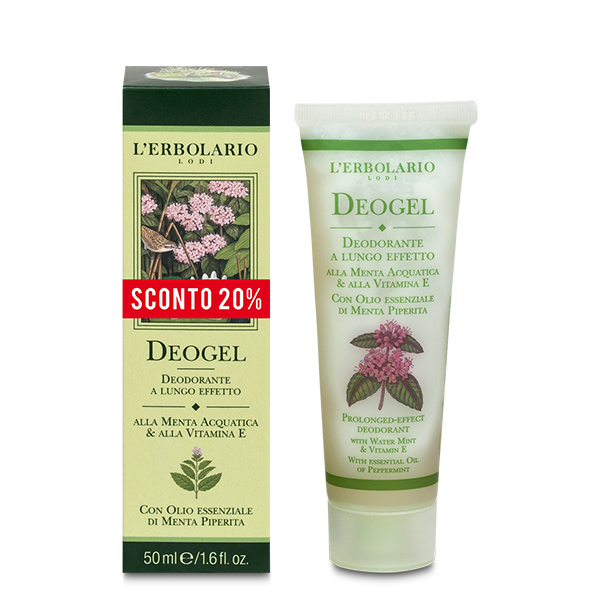 L'Erbolario Deogel Deodorante A Lungo Effetto 50 ml - Dolomiti e Natura