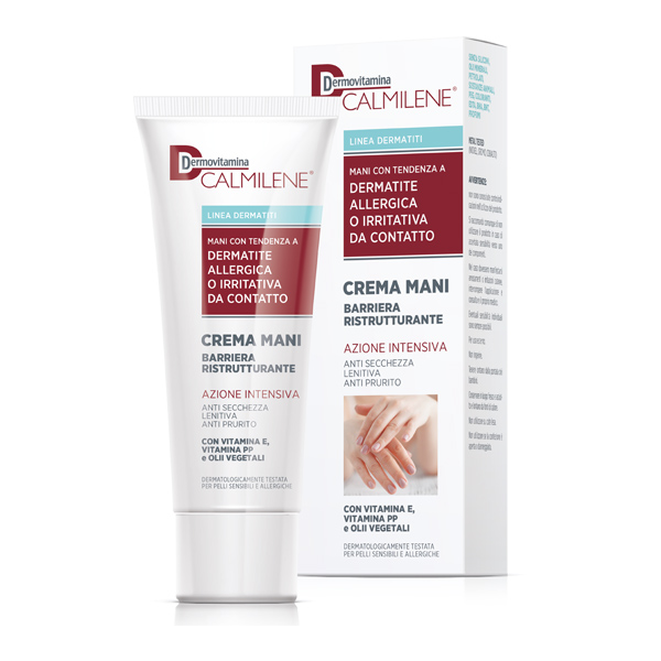 Dermovitamina Calmilene Crema Mani Barriera Ristrutturante 75 ml - Dolomiti e Natura