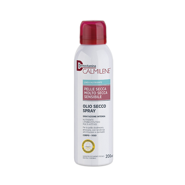 Dermovitamina Calmilene Olio Secco Spray 200 ml - Dolomiti e Natura