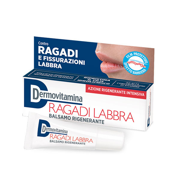 Dermovitamina Ragadi Labbra – Balsamo Rigenerante 8 ml - Dolomiti e Natura