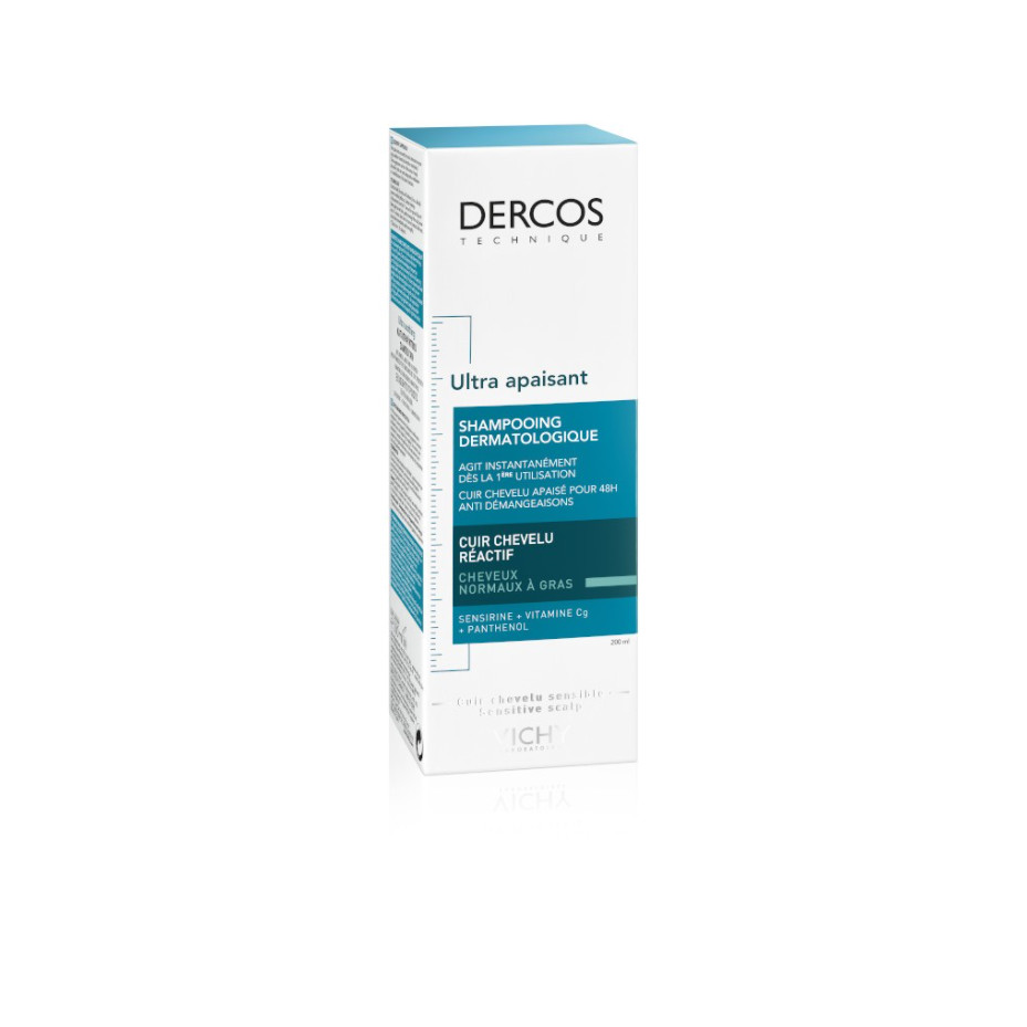 Vichy Dercos Shampoo Ultra Lenitivo Capelli Grassi 200 ml - Dolomiti e Natura
