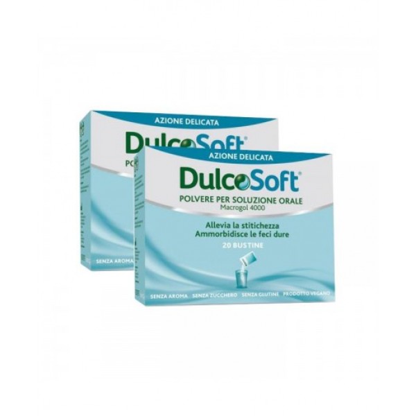 DulcoSoft 20 Bustine Bipack 1 + 1 - Dolomiti e Natura