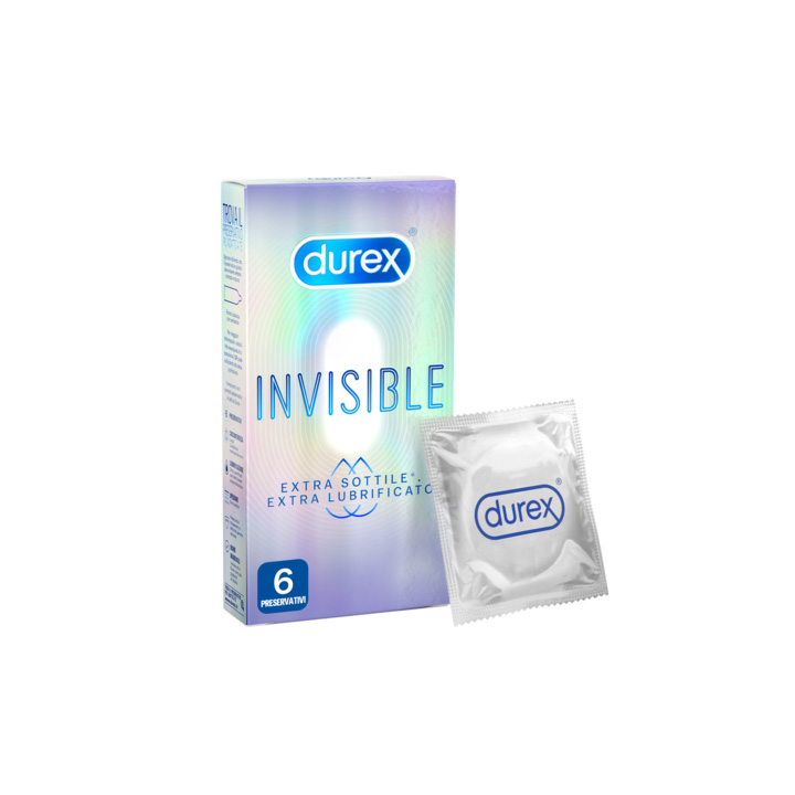 Durex Invisible Extra 6 Pezzi - Dolomiti e Natura