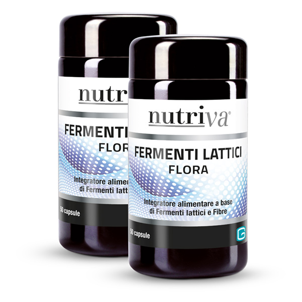 Nutriva Flora Fermenti Lattici Edizione Speciale 50+50 Capsule - Dolomiti e Natura