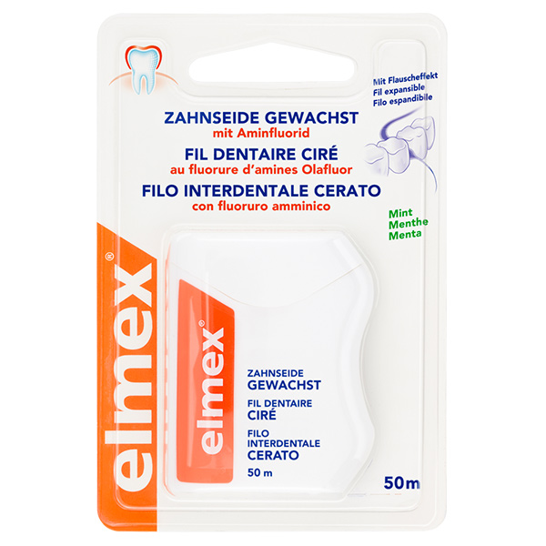 Elmex Filo Interdentale Cerato 50 m - Dolomiti e Natura