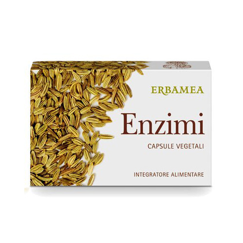 Erbamea Enzimi 24 Capsule Vegetali - Dolomiti e Natura