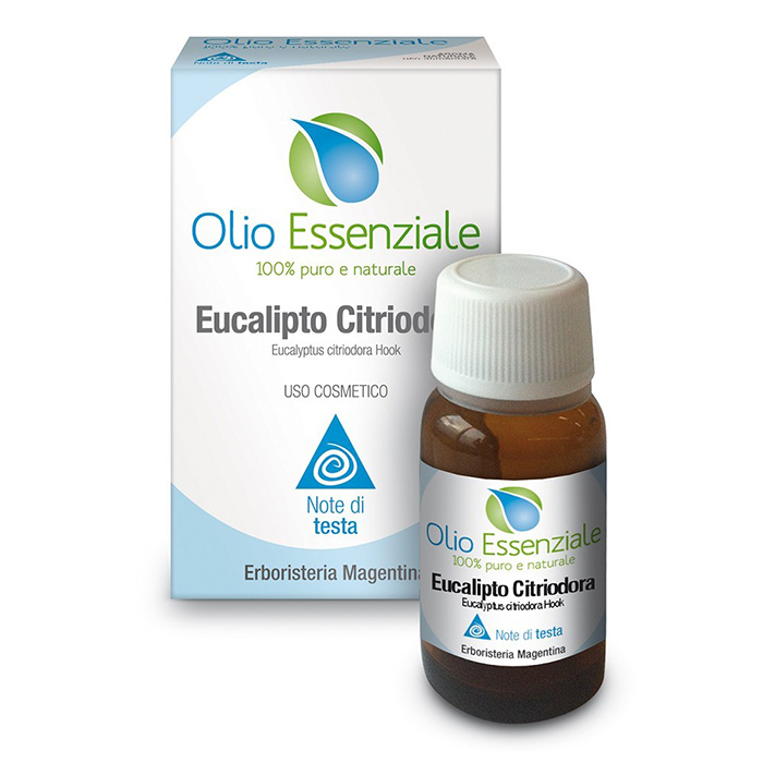Erboristeria Magentina Olio Essenziale Eucalipto Citriodora 10 ml - Dolomiti e Natura