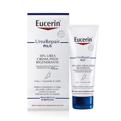 Eucerin Urea Repair Plus 10% Urea Crema Piedi Rigenerante 100 ml - Dolomiti e Natura