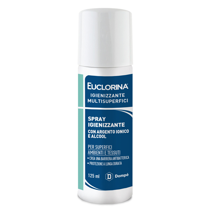 Euclorina Igienizzante Multisuperfici Spray 125 ml - Dolomiti e Natura