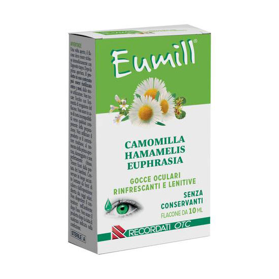 Eumill Gocce Oculari Rinfrescanti Lenitive Flacone 10 ml - Dolomiti e Natura