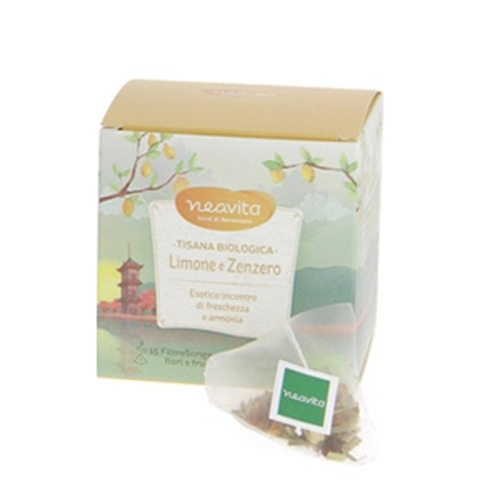Neavita Filtroscrigno Tisana Limone E Zenzero 15 Filtri - Dolomiti e Natura