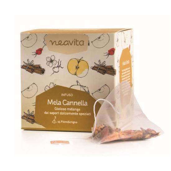 Neavita Filtroscrigno Infuso Mela E Cannella 15 Filtri - Dolomiti e Natura