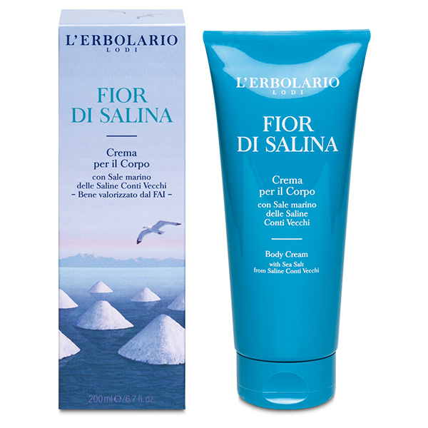 L'Erbolario Fior Di Salina Crema Per Il Corpo 200 ml - Dolomiti e Natura