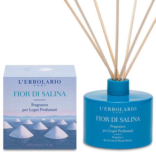 L'Erbolario Fior Di Salina Fragranza Per Legni Profumati 200 ml - Dolomiti e Natura