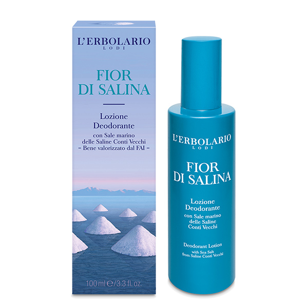 L'Erbolario Fior Di Salina Lozione Deodorante 100 ml - Dolomiti e Natura