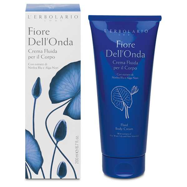 L'Erbolario Fiore Dell'Onda Crema Fluida Per Il Corpo 200 ml - Dolomiti e Natura