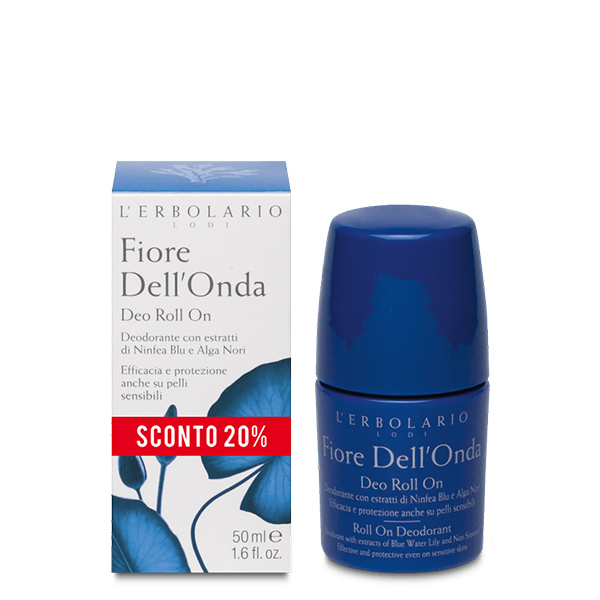 L'Erbolario Fiore Dell'OndaDeodorante Roll On 50 ml - Dolomiti e Natura