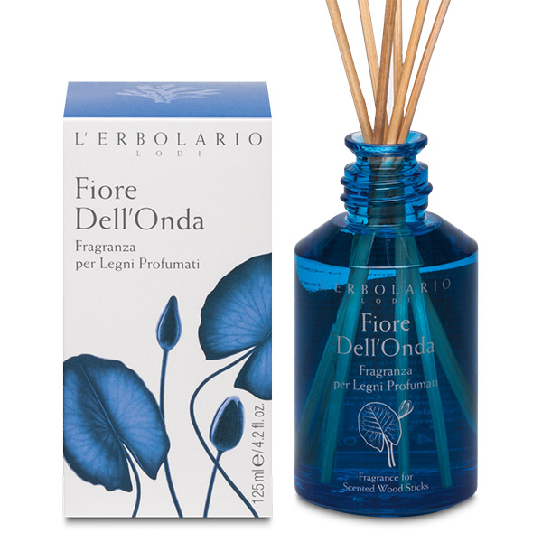 L'Erbolario Fiore Dell'Onda Fragranza Per Legni Profumati 125 ml - Dolomiti e Natura