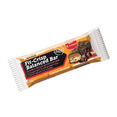 Named Sport Fit-Crisp Balanced Barretta Exquisite Chocolate 38 g  - Dolomiti e Natura