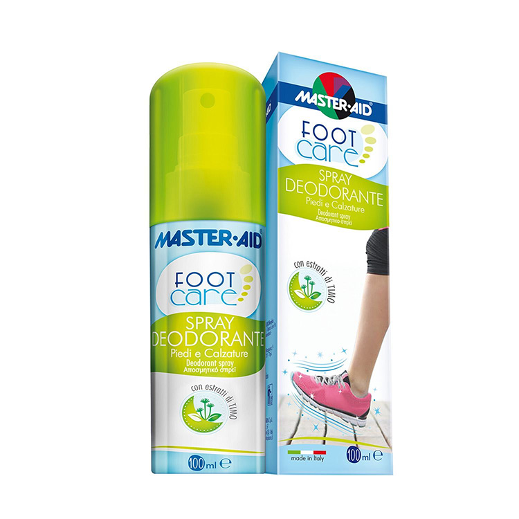 Master-Aid Foot Care Spray Deodorante 100 ml - Dolomiti e Natura