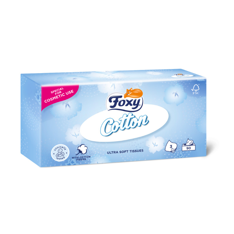 Foxy Cotton 90 Fazzoletti 3 Veli - Dolomiti e Natura
