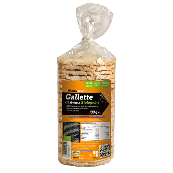Named Sport Gallette Avena Bio 100 g - Dolomiti e Natura