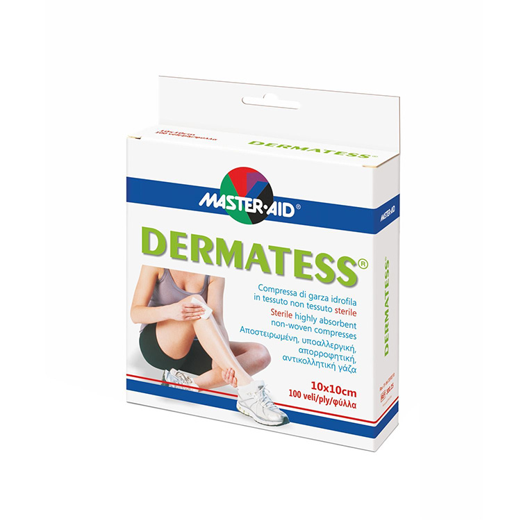 Master-Aid Dermatess Garza TNT 10x10 cm 100 Veli - Dolomiti e Natura