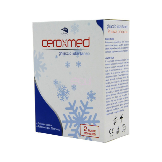Ceroxmed Ghiaccio Istantaneo 2 Buste - Dolomiti e Natura