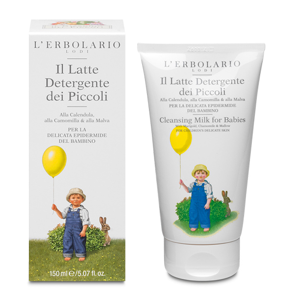 L'Erbolario Il Latte Detergente Dei Piccoli 150 ml - Dolomiti e Natura