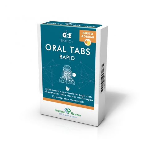 GSE Oral Tabs Rapid Agrumi 12 Compresse - Dolomiti e Natura