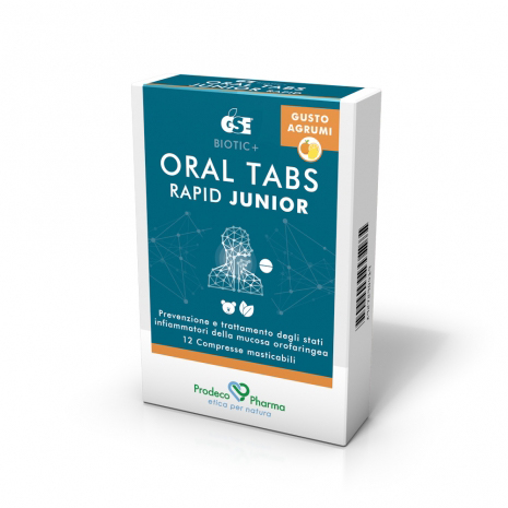 GSE Oral Tabs Rapid Junior Agrumi 12 Compresse - Dolomiti e Natura