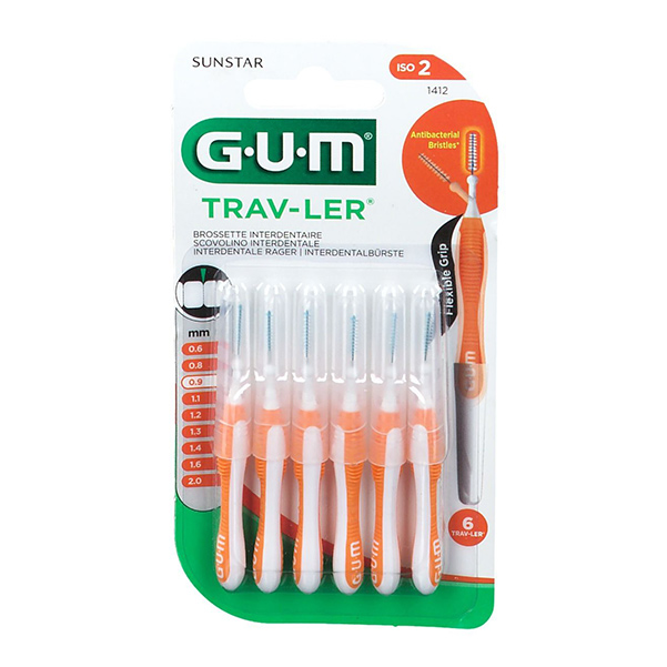 Gum Trav-Ler 0,9 Scovolino Promo 6 Pezzi - Dolomiti e Natura