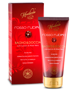 Huilerie Rosso Rubino Bagno & Doccia 200 ml - Dolomiti e Natura
