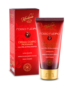 Huilerie Rosso Rubino Crema Corpo Profumata 150 ml - Dolomiti e Natura