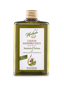 Huilerie Olio Di Mandorle Dolci Mandorlo & Verbena 300 ml - Dolomiti e Natura