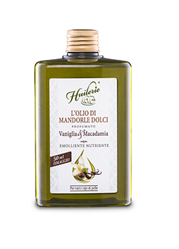 Huilerie Olio Di Mandorle Dolci Vaniglia & Macadamia 300 ml - Dolomiti e Natura