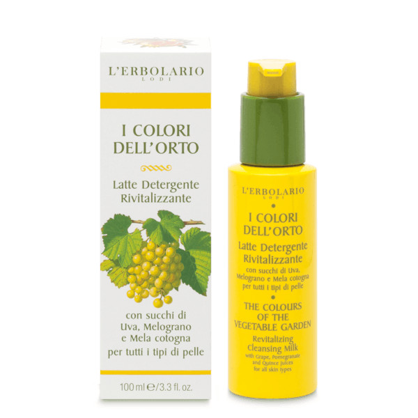 L'Erbolario I Colori Dell'Orto Giallo Latte Detergente Rivitalizzante 100 ml - Dolomiti e Natura