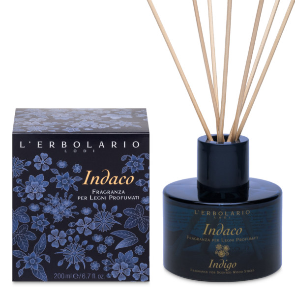 L'Erbolario Indaco Fragranza Per Legni Profumati 200 ml - Dolomiti e Natura