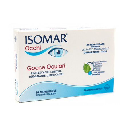 Isomar Occhi Monodose 10 Flaconcini - Dolomiti e Natura