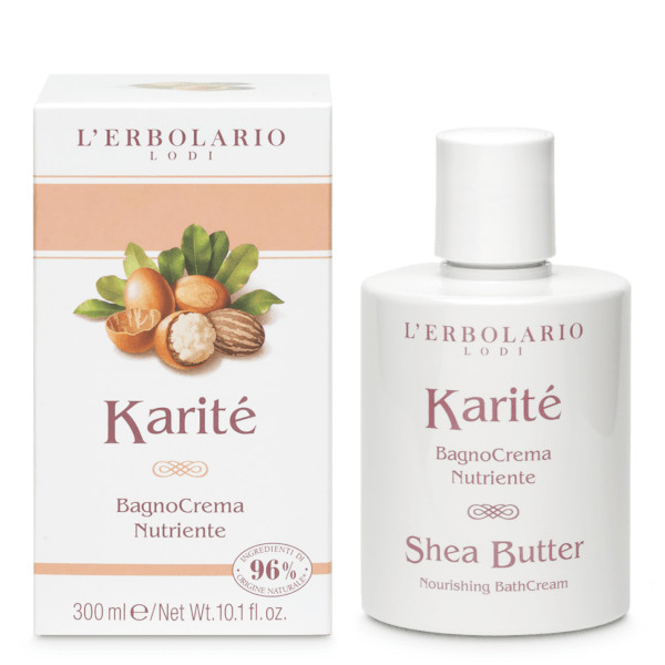 L'Erbolario Karitè BagnoCrema Nutriente 300 ml - Dolomiti e Natura