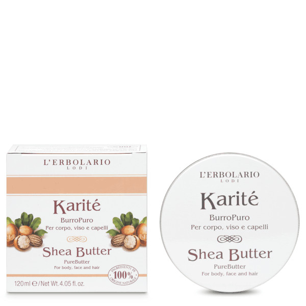 L'Erbolario Karitè BurroPuro Per Corpo, Viso E Capelli - Dolomiti e Natura