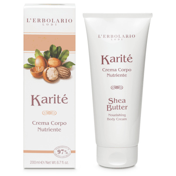 L'Erbolario Karitè Crema Corpo Nutriente 200 ml - Dolomiti e Natura