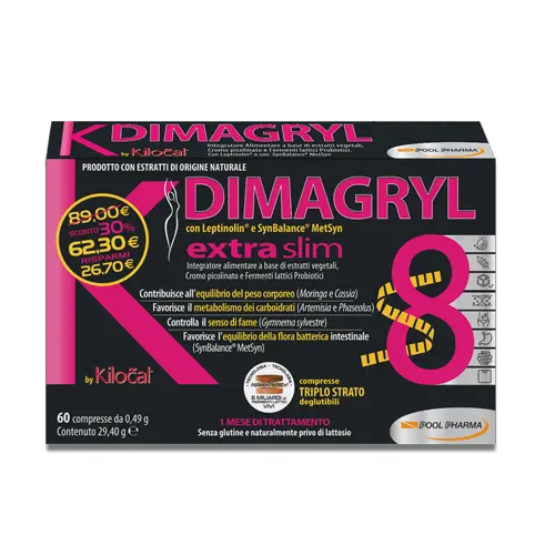 Kilocal Dimagryl Extra Slim 60 Compresse - Dolomiti e Natura