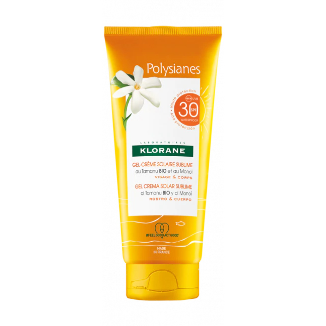 Klorane Polysianes Gel-crema solare SPF 30 200 ml - Dolomiti e Natura