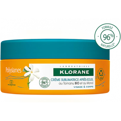 Klorane Polysianes Crema Sublimatrice Doposole Viso E Corpo 200 ml - Dolomiti e Natura