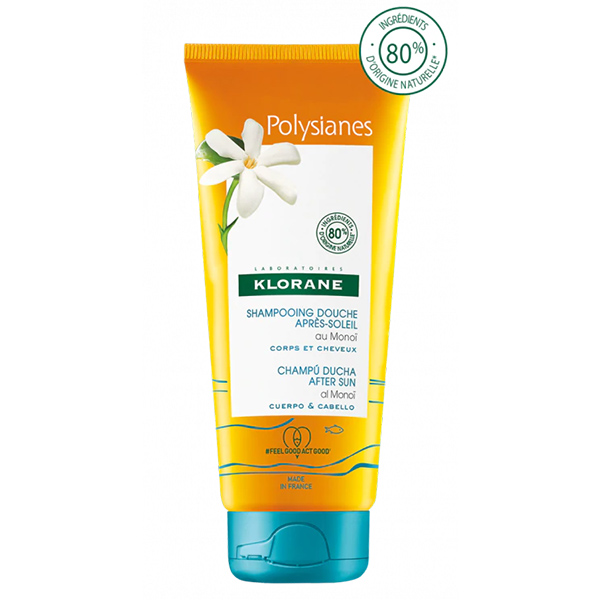 Klorane Plysianes Shampoo Doccia Doposole Corpo Capelli 200 ml - Dolomiti e Natura