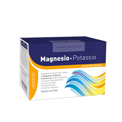 LDF Hidrasal Magnesio+Potassio Con Vitamina C 20 Bustine - Dolomiti e Natura